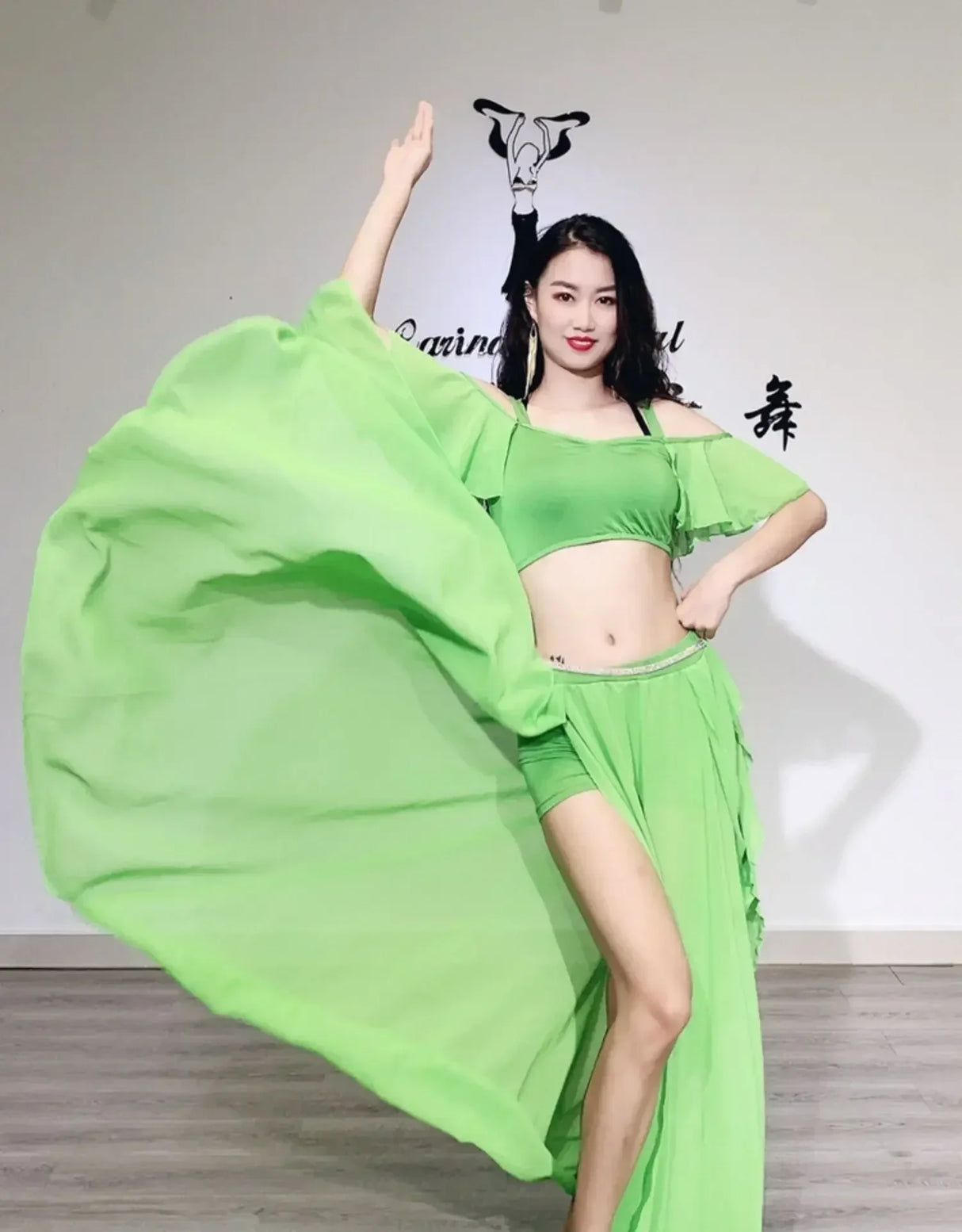 Belly Dance Clothing Dancer Women's Set Oriental Adult