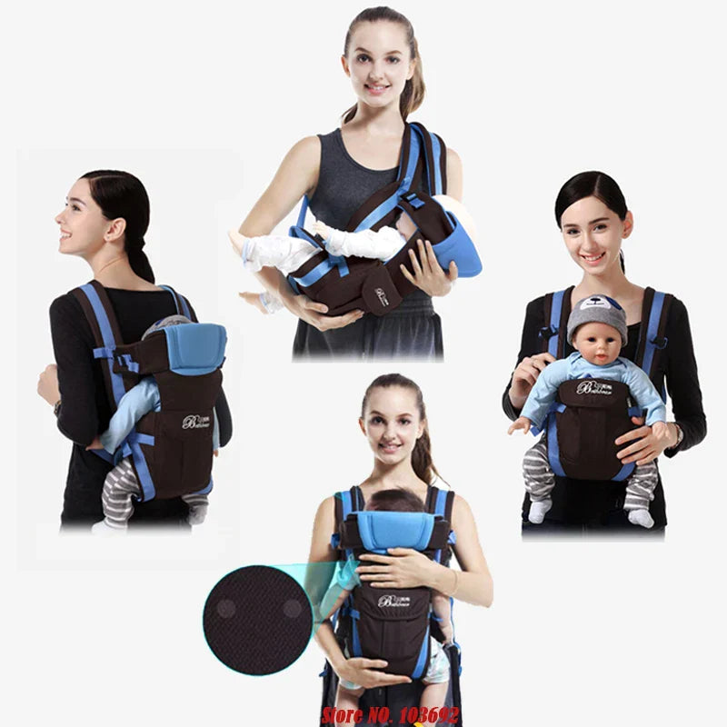 Beth Bear Baby Carrier Backpack Breathable Front Facing