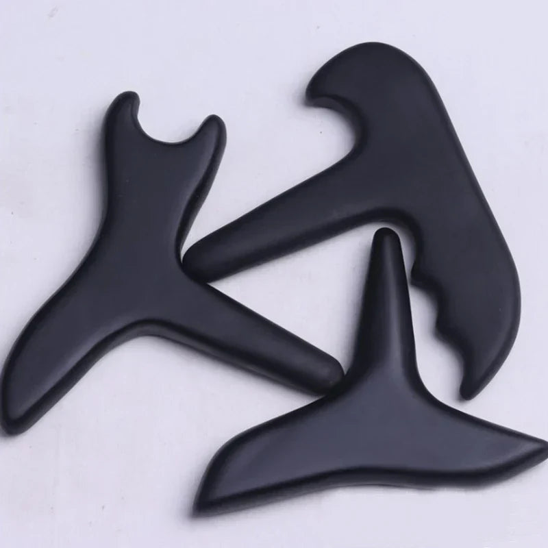 Bian stone Triangle Foot Feet Massager Gua Sha