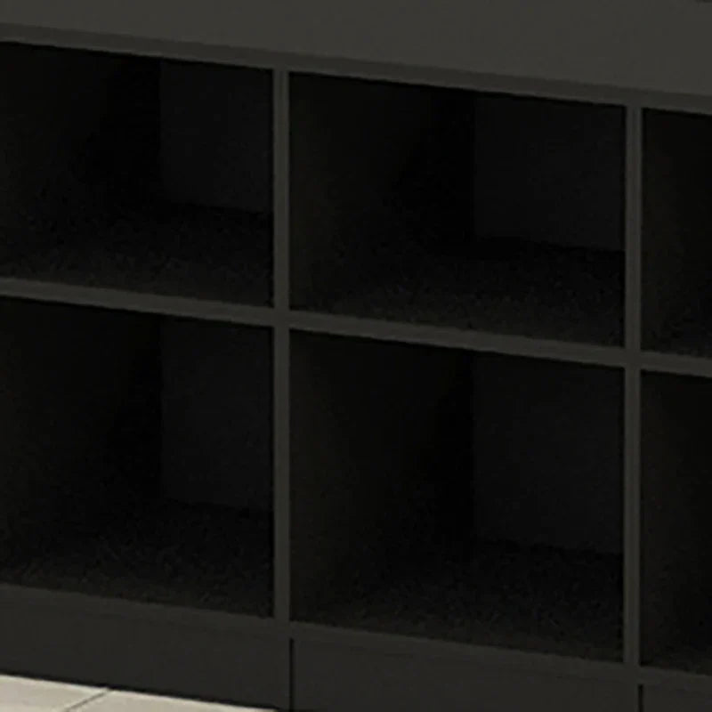 Black Minimalist Reception Desks Nordic Counter Luxury Office
