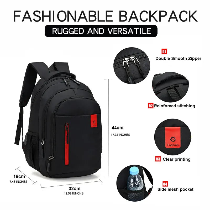 Blue Red School Outdoor Waterproof Daily Use Student