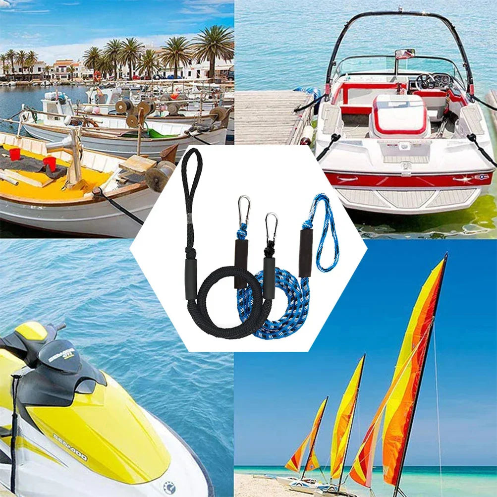 Boat Bungee Dock Lines Cords Docking Rope for
