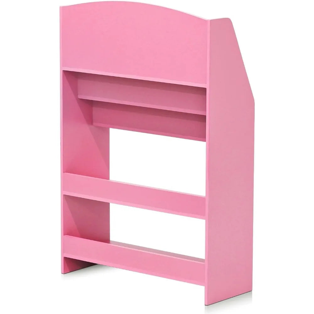 Bookshelf, magazine rack/bookshelf with storage space, suitable