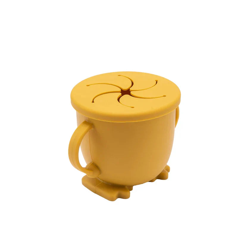 Bopoobo Cartoon Mushroom Silicone Snack Cup BPA Free