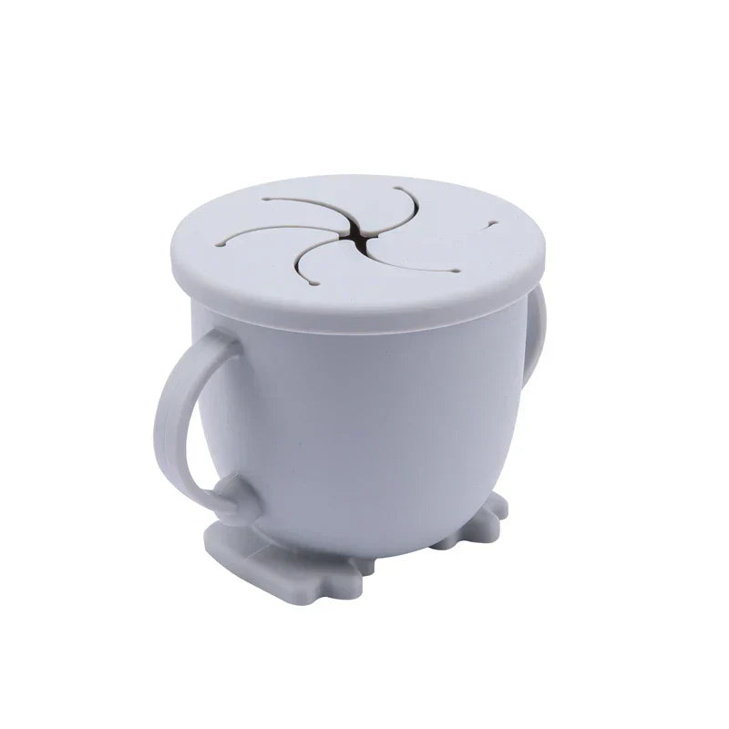 Bopoobo Cartoon Mushroom Silicone Snack Cup BPA Free