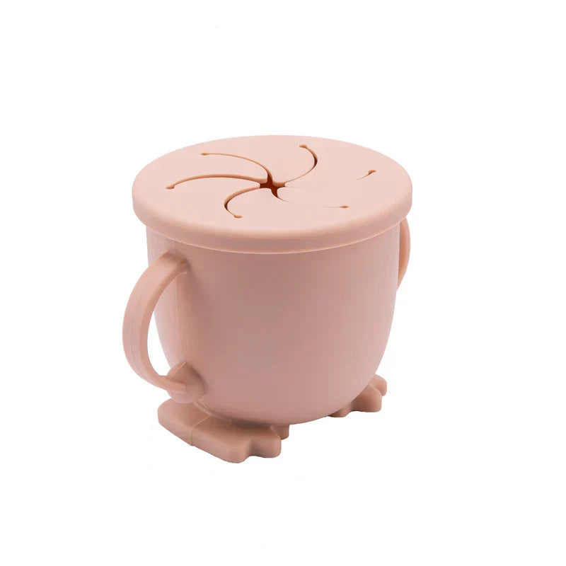 Bopoobo Cartoon Mushroom Silicone Snack Cup BPA Free