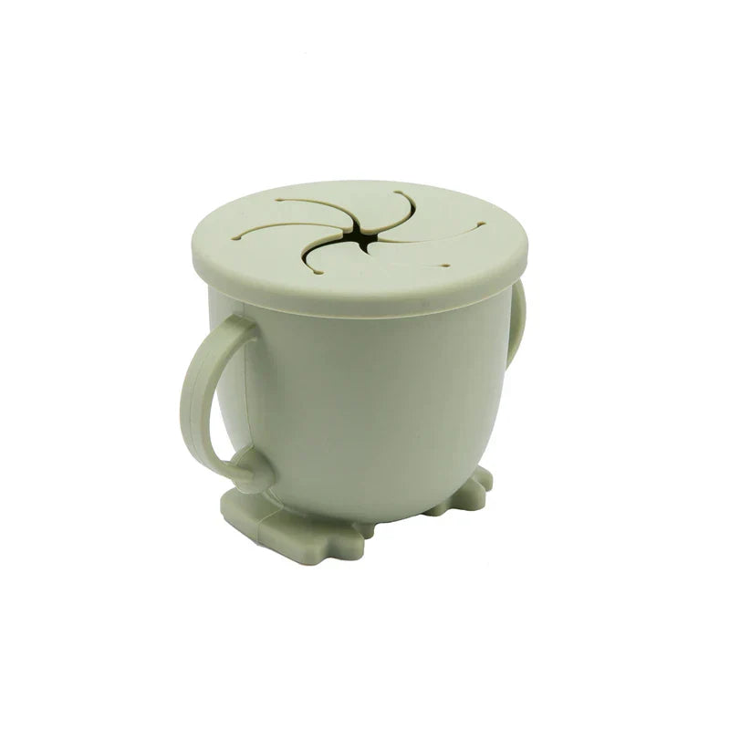 Bopoobo Cartoon Mushroom Silicone Snack Cup BPA Free