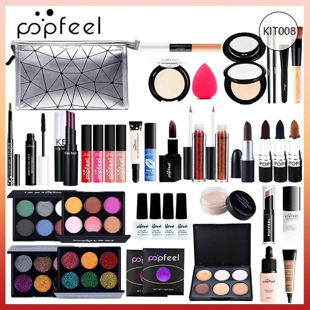 Brand ALL IN ONE makeup kit (eyeshadow, lip