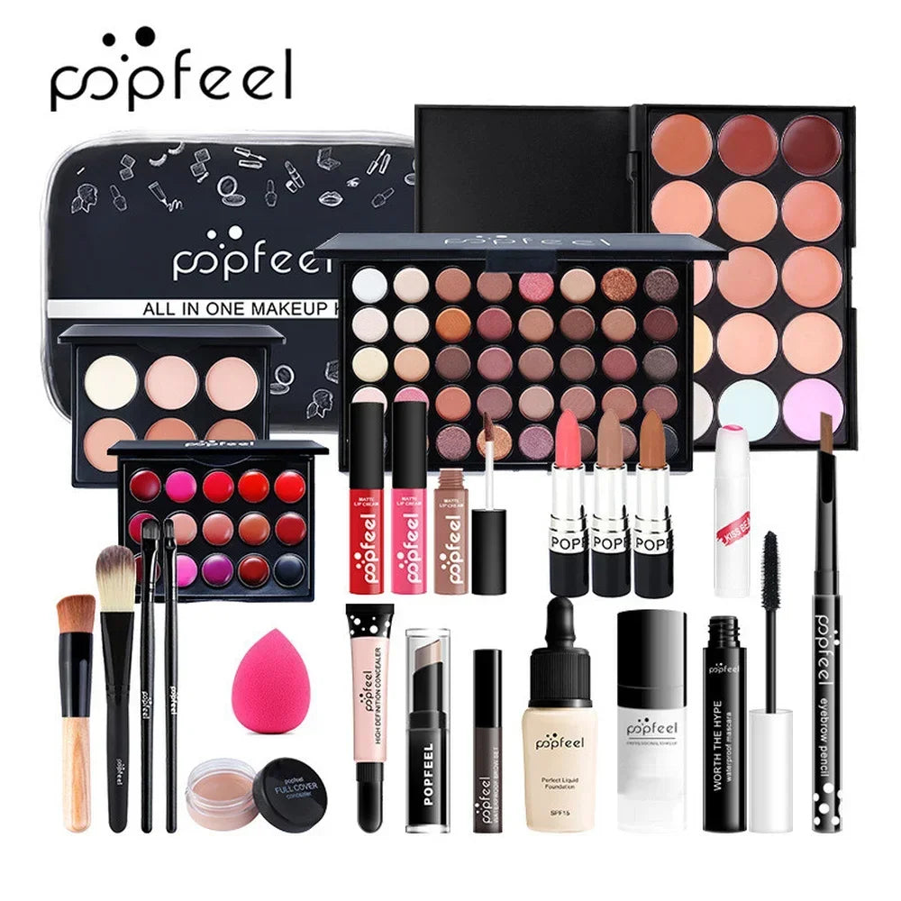Brand ALL IN ONE makeup kit (eyeshadow, lip
