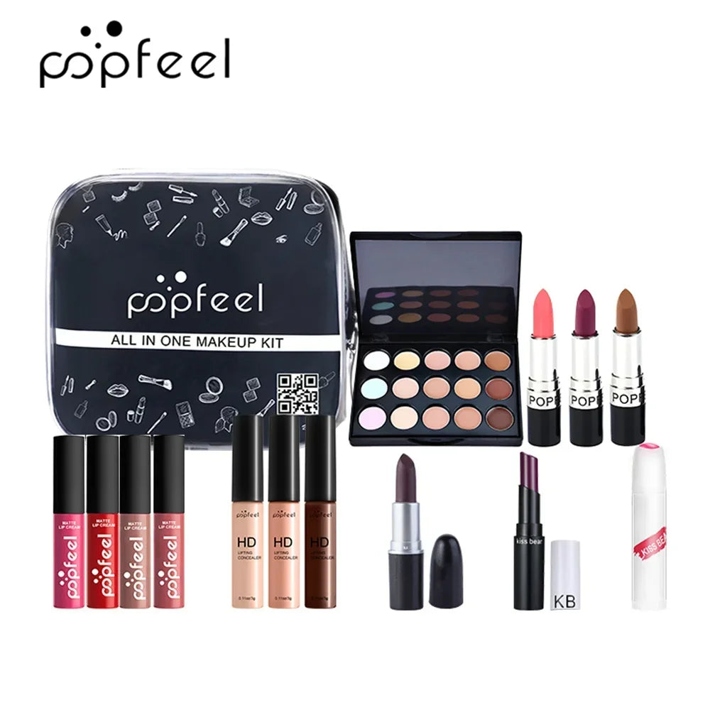 Brand ALL IN ONE makeup kit (eyeshadow, lip