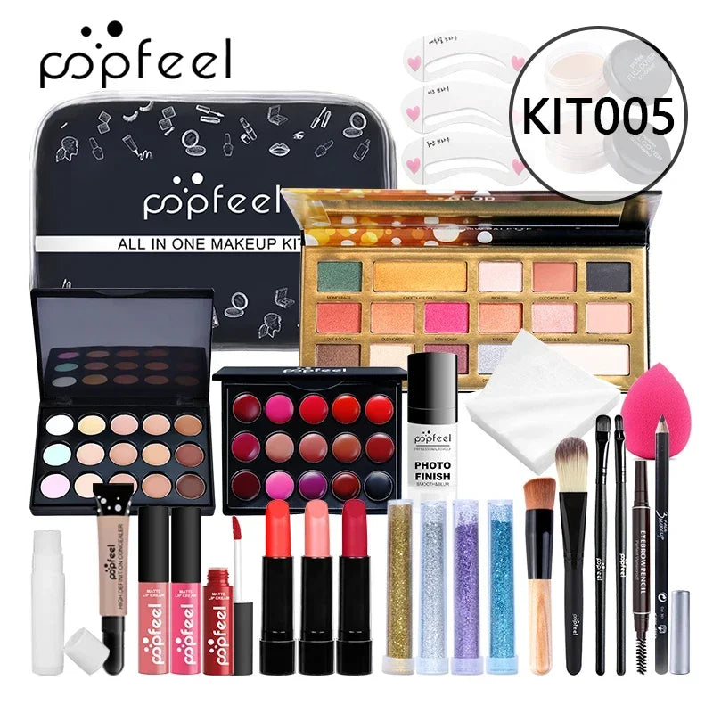 Brand ALL IN ONE makeup kit (eyeshadow, lip