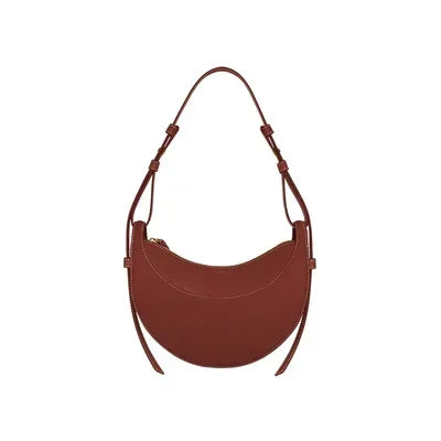 Brand Designer Lychee Pattern Saddle Bags Women Polana