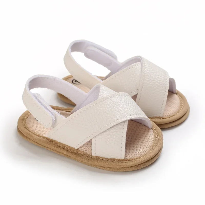 Breathable Summer Baby Girls Sandals, Toddlers Simple Style