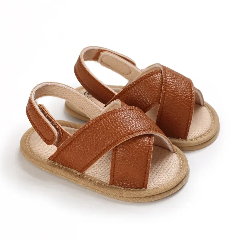 Breathable Summer Baby Girls Sandals, Toddlers Simple Style
