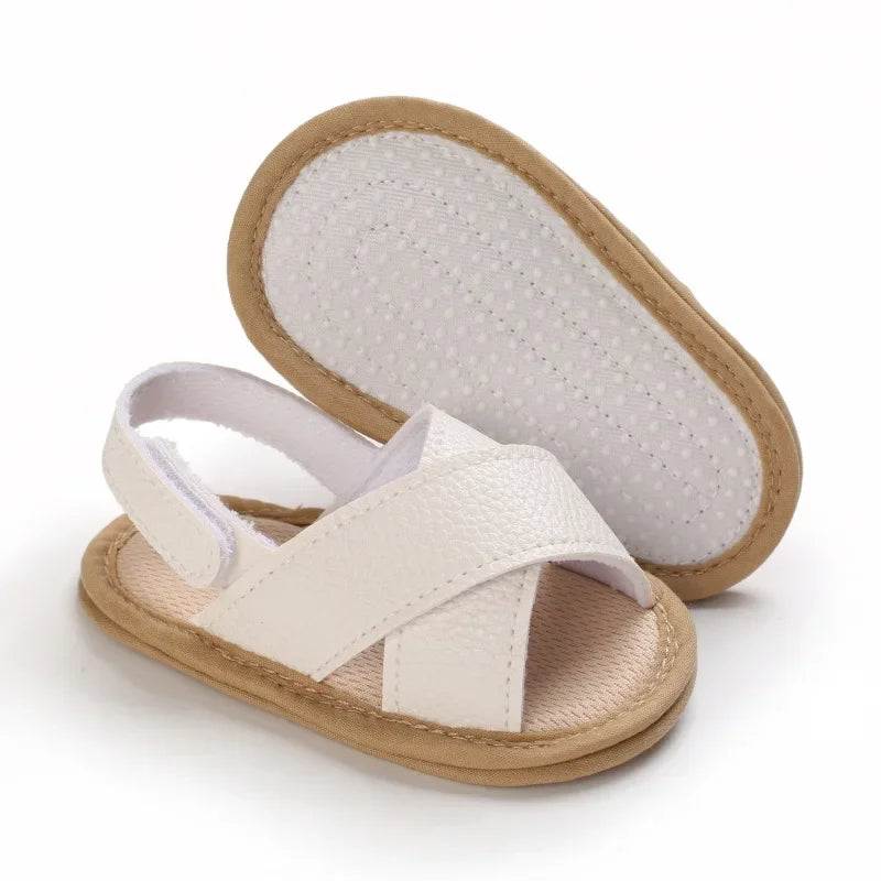 Breathable Summer Baby Girls Sandals, Toddlers Simple Style