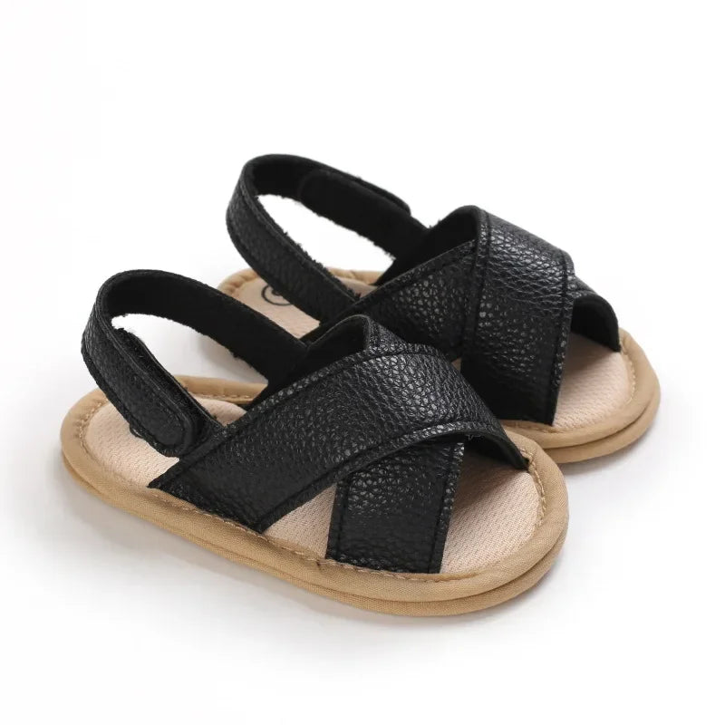 Breathable Summer Baby Girls Sandals, Toddlers Simple Style