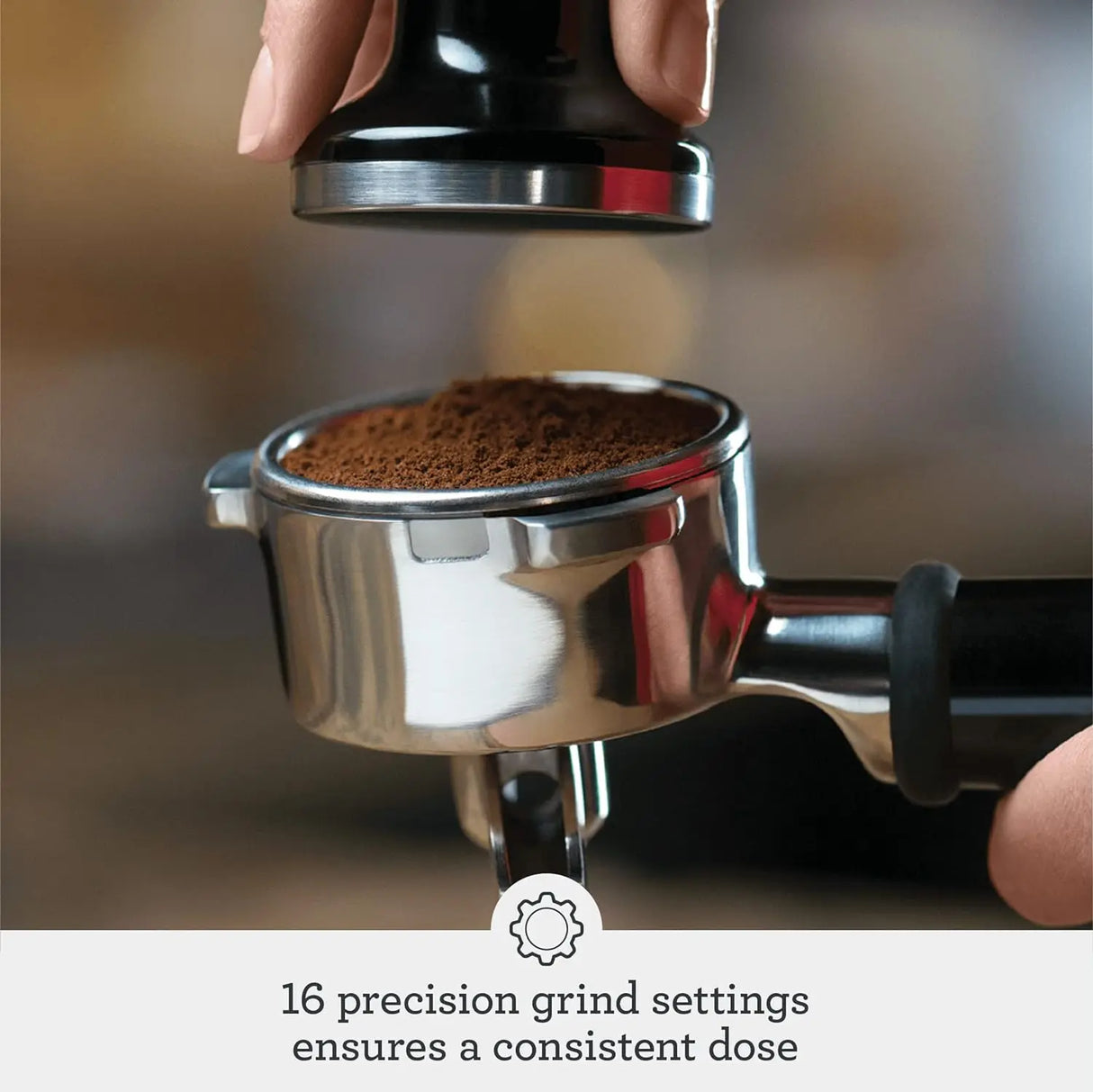 Breville Barista Express Espresso Machine, Brushed Stainless Steel,