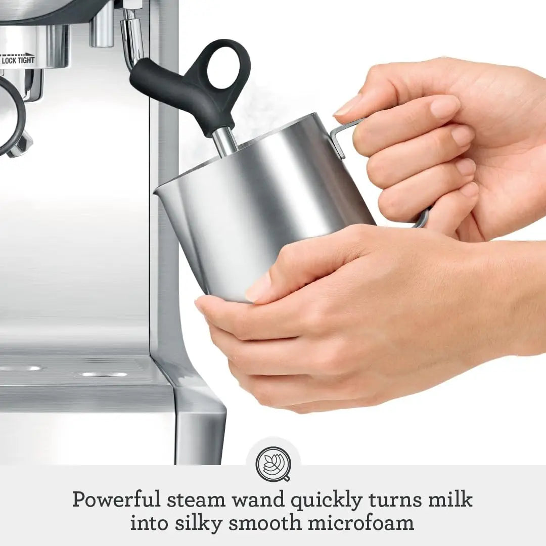 Breville Barista Express Espresso Machine, Brushed Stainless Steel,