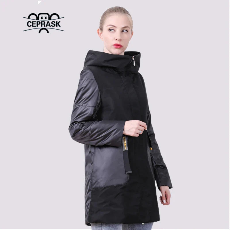 CEPRASK 2021 New Spring Jacket Women Plus Size