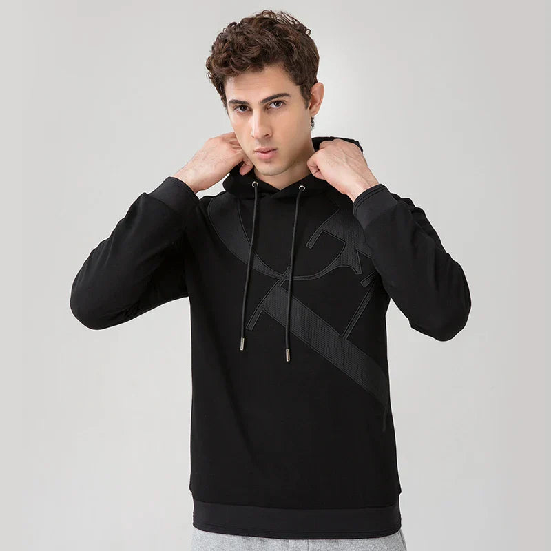 CHCH Fashion Men's Hoodie 100% Cotton Casual Sweater