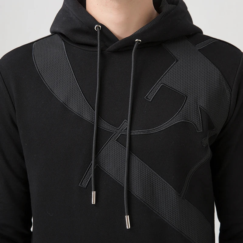 CHCH Fashion Men's Hoodie 100% Cotton Casual Sweater
