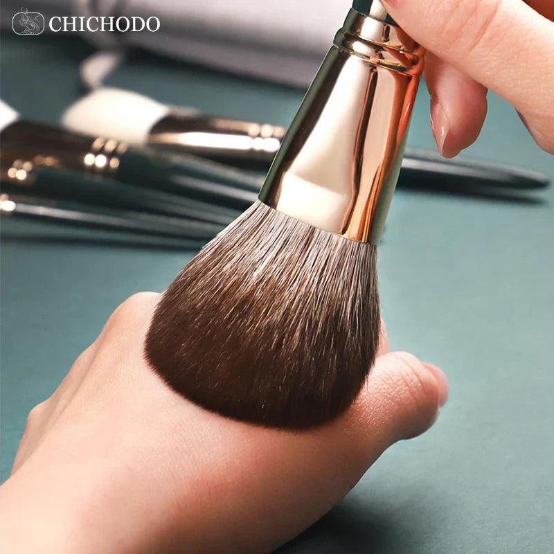 CHICHODO Makeup Brush-Green Cloud Cosmetic Brushes Series-High Quality
