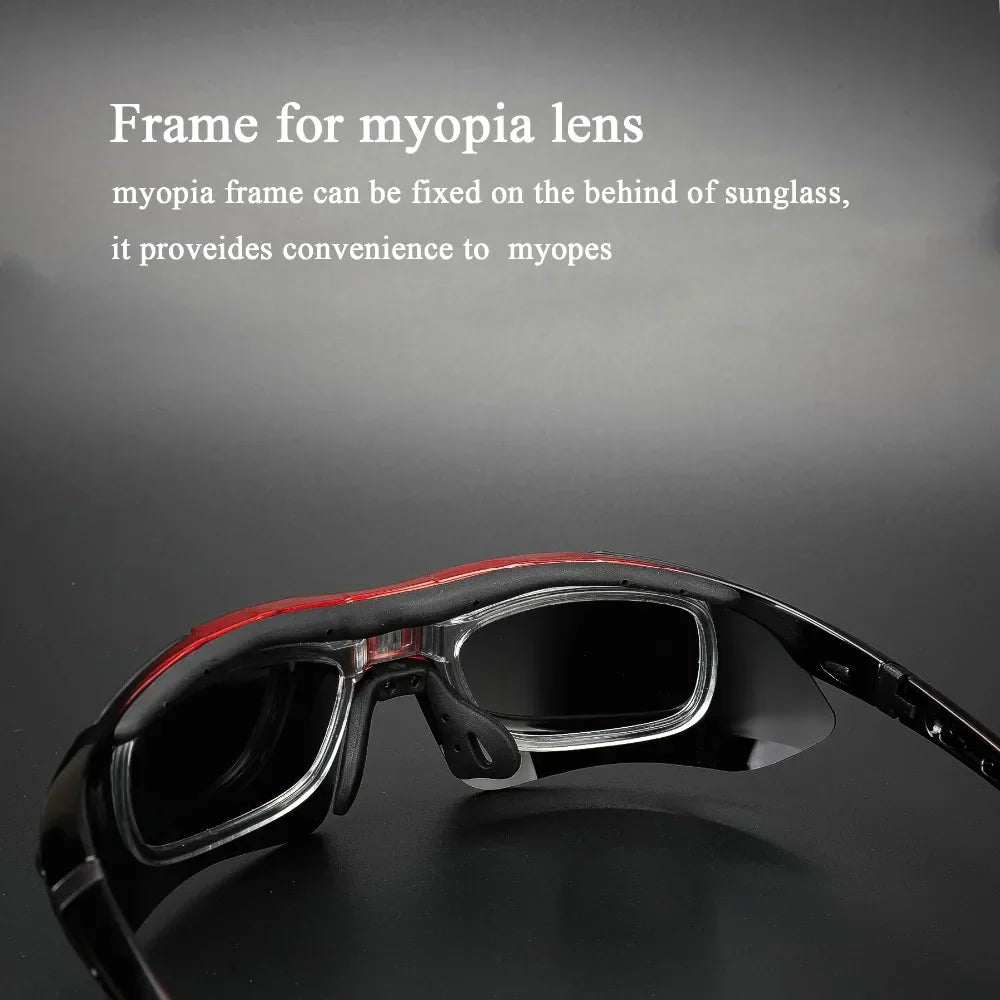 COMAXSUN Professional Polarized Cycling Glasses Bike Goggles Outdoor
