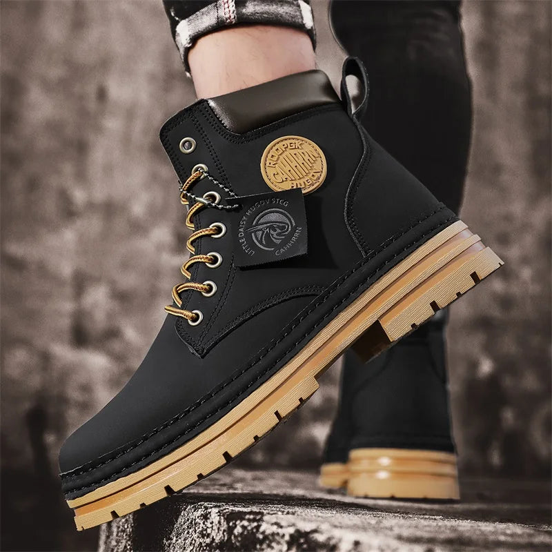 CYYTL Men Boots Winter Casual Shoes Designer Luxury