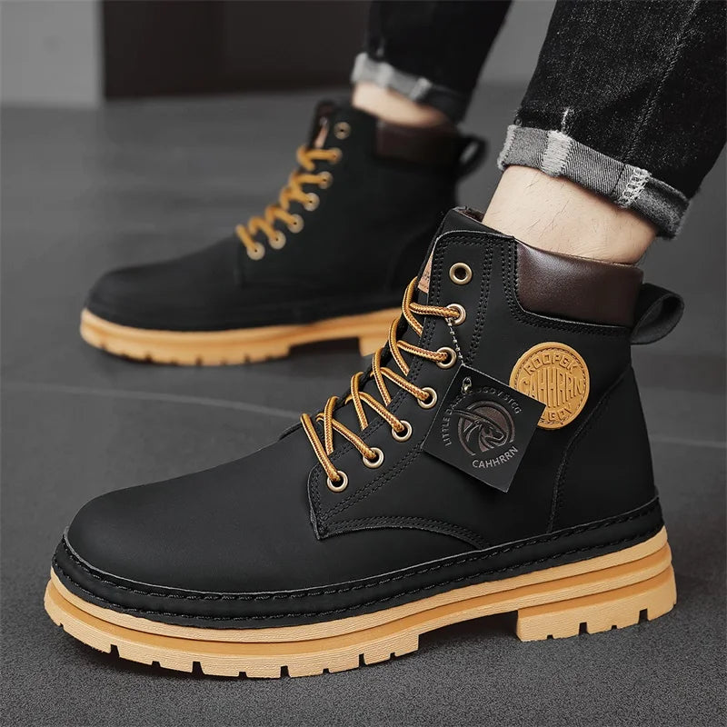 CYYTL Men Boots Winter Casual Shoes Designer Luxury