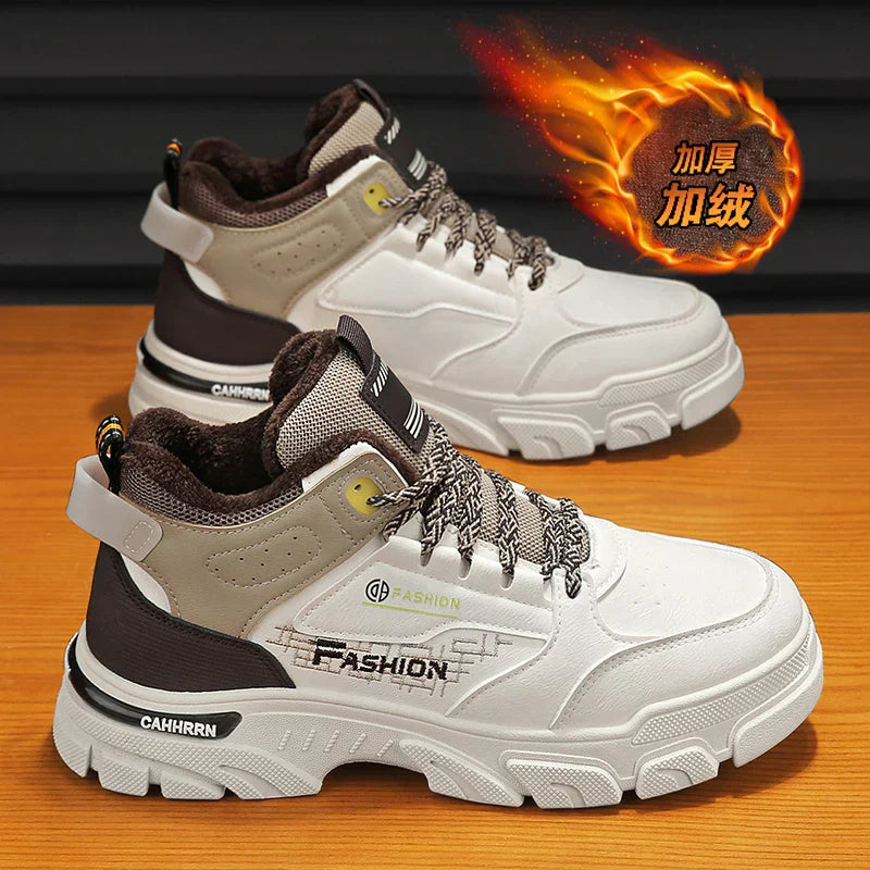 CYYTL Snow Boots Mens Shoes Winter Fur Warm