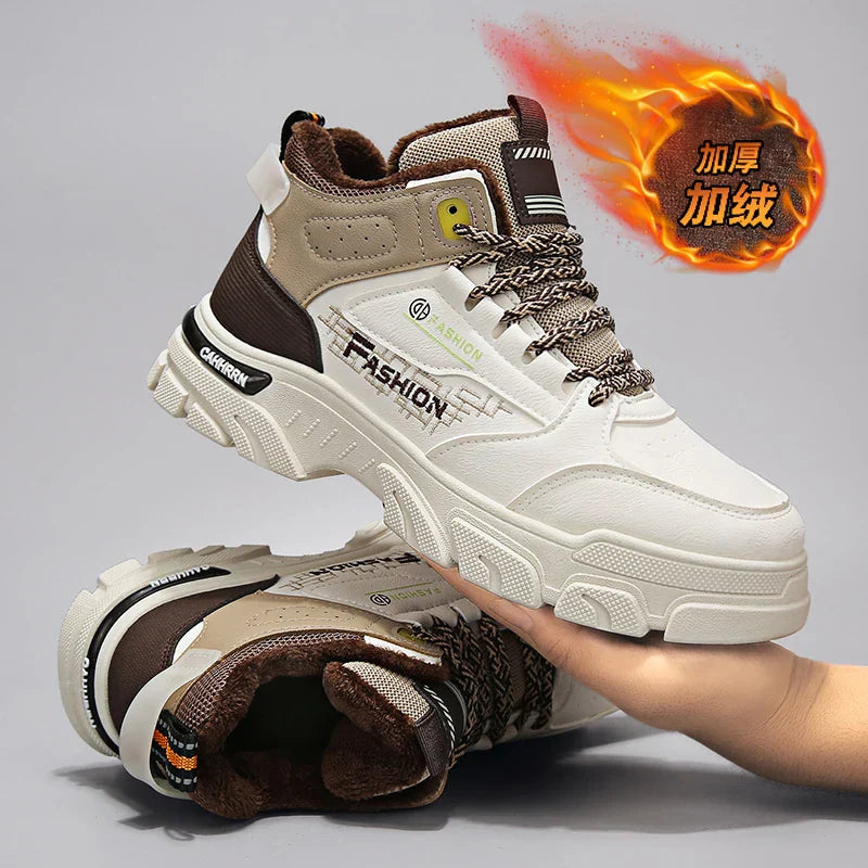 CYYTL Snow Boots Mens Shoes Winter Fur Warm