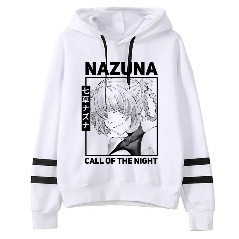 Call of the Night hoodies women aesthetic Winter
