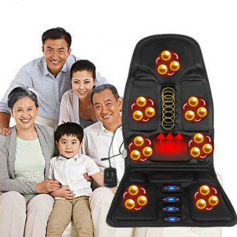 Car Home Office Full-Body Massage Cushion Heat 7
