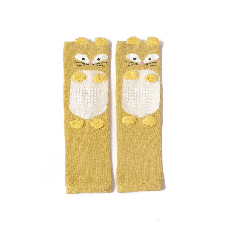 Cartoon Animal Leg Warmers For Kids Non Slip