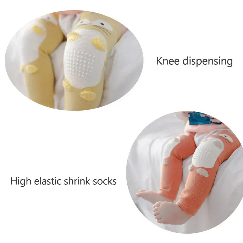 Cartoon Animal Leg Warmers For Kids Non Slip