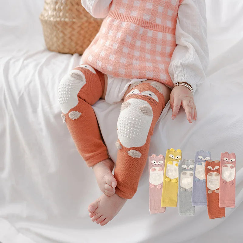 Cartoon Animal Leg Warmers For Kids Non Slip