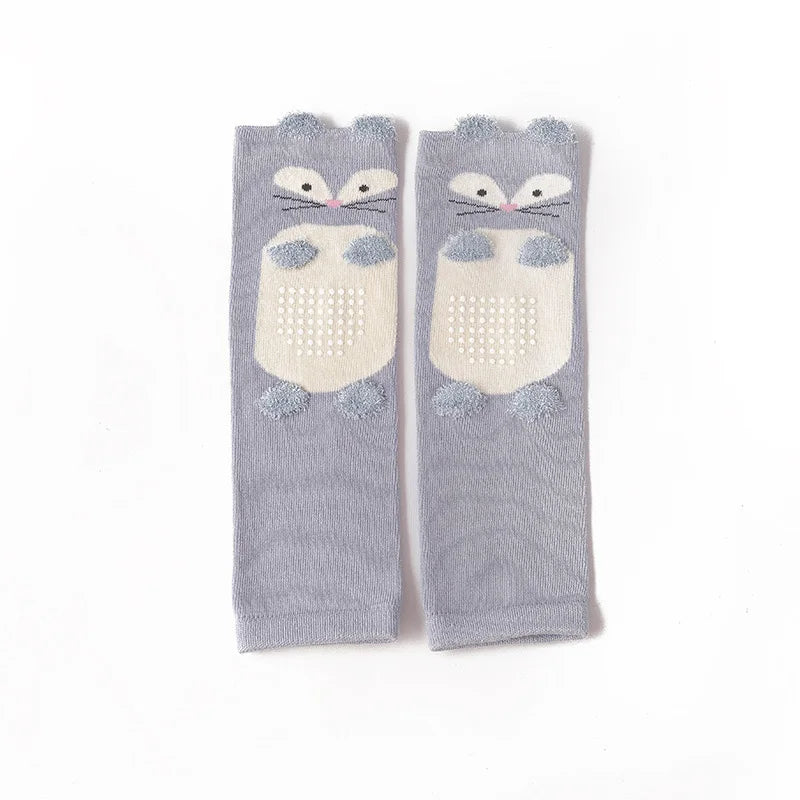 Cartoon Animal Leg Warmers For Kids Non Slip