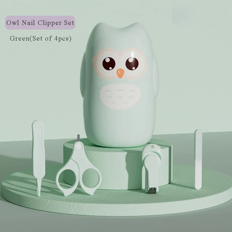 Cartoon Animal Owl Monkey Pig Baby Mini Nail