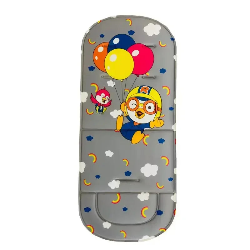 Cartoon Baby Stroller Seat Cushion Kids Pushchair Car