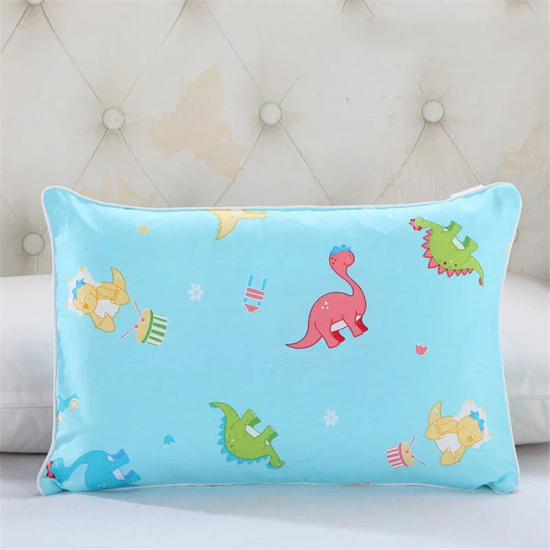 Cartoon Pineapple Pillowcase Children Breathable Rectangular Cotton Pillow