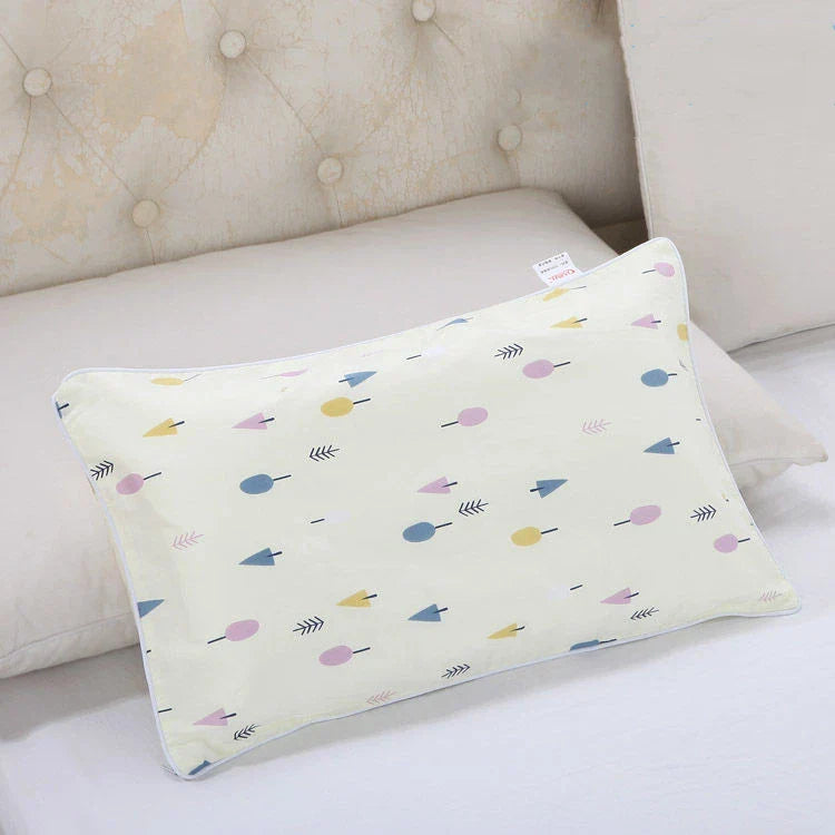 Cartoon Pineapple Pillowcase Children Breathable Rectangular Cotton Pillow