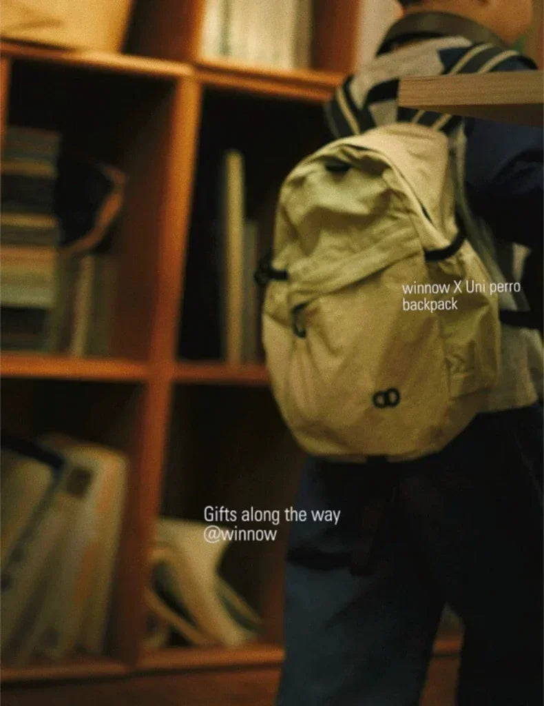 Causal Portable Light Nylon Unisex Backpack Teenager Travel