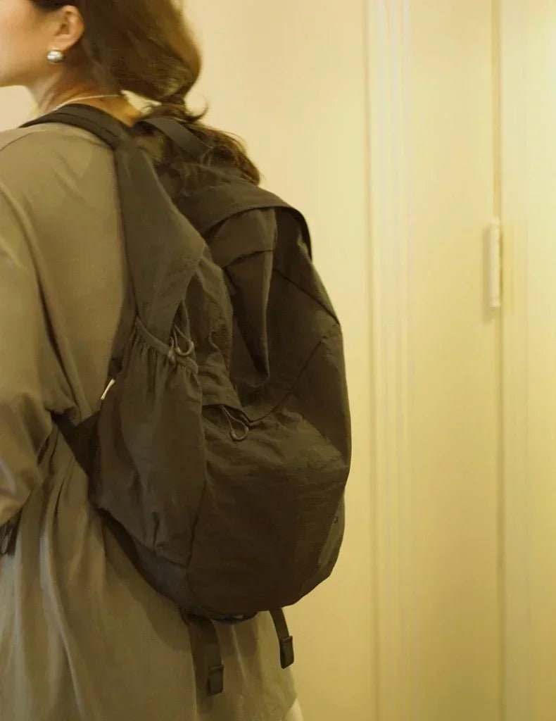 Causal Portable Light Nylon Unisex Backpack Teenager Travel