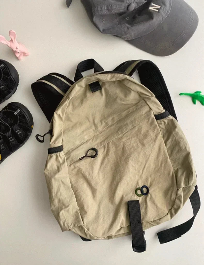 Causal Portable Light Nylon Unisex Backpack Teenager Travel