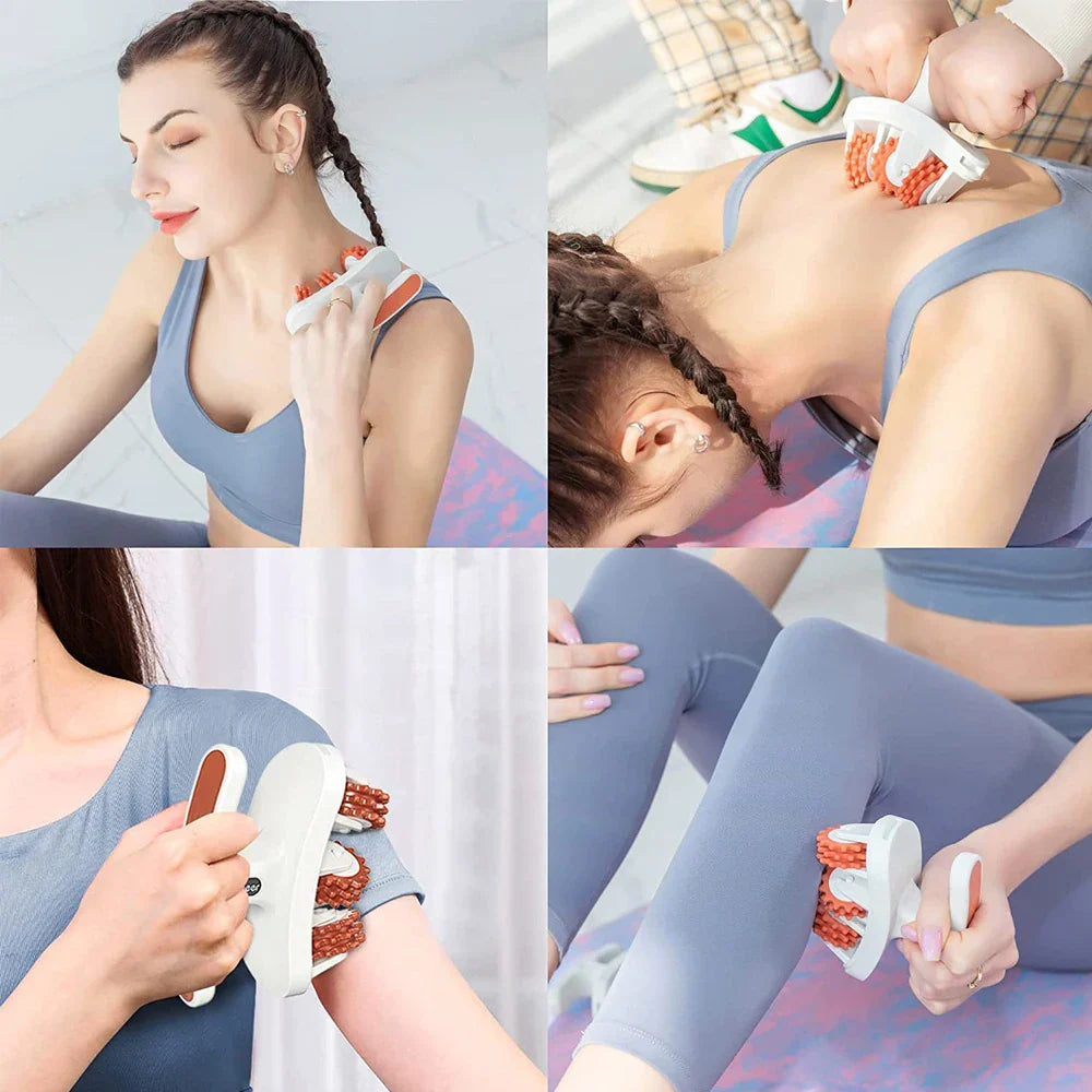 Cellulite Massager Manual Muscle Massager Roller for Leg,