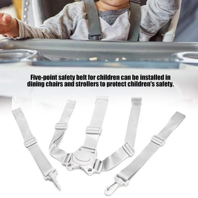 Child Dining Chair Belt Cross-shaped Design Baby Point