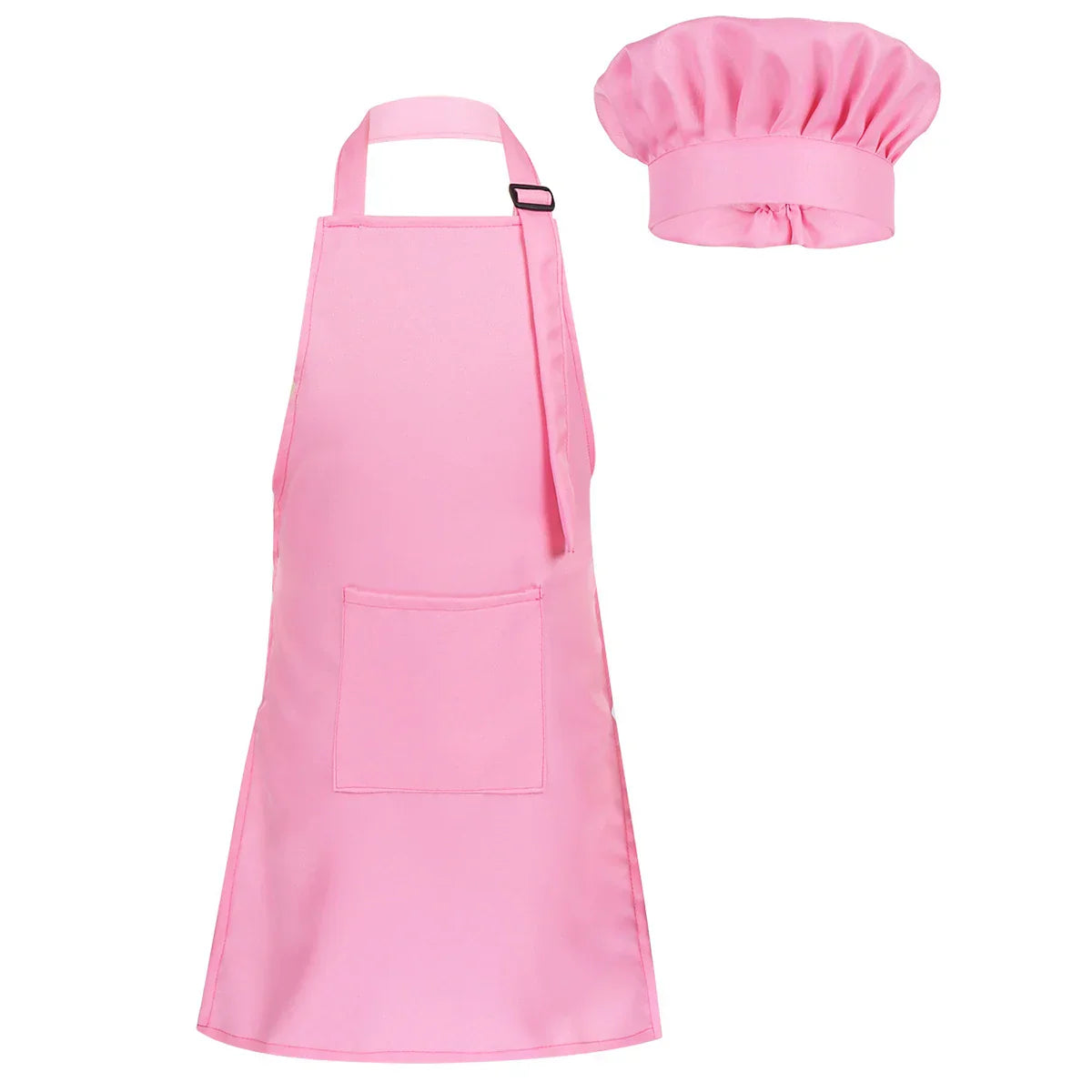 Child Kids Adjustable Apron and Chef Hat Set