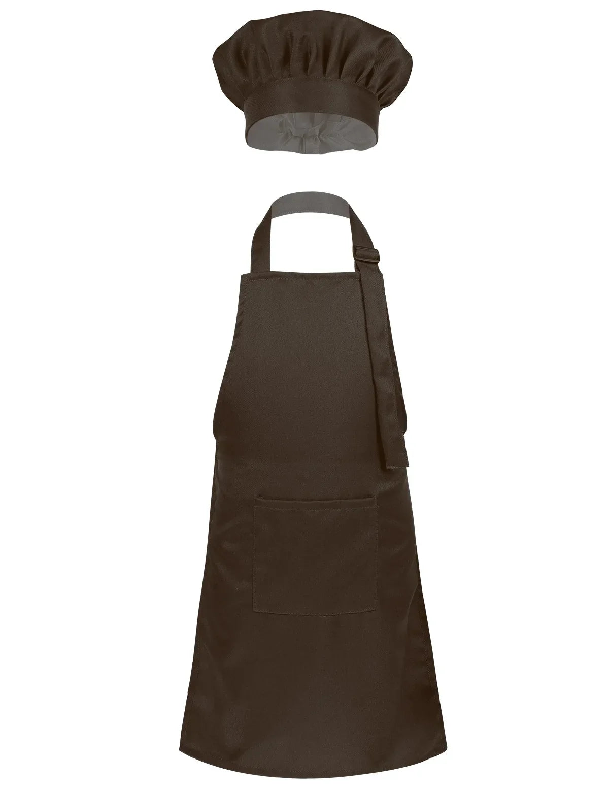 Child Kids Adjustable Apron and Chef Hat Set