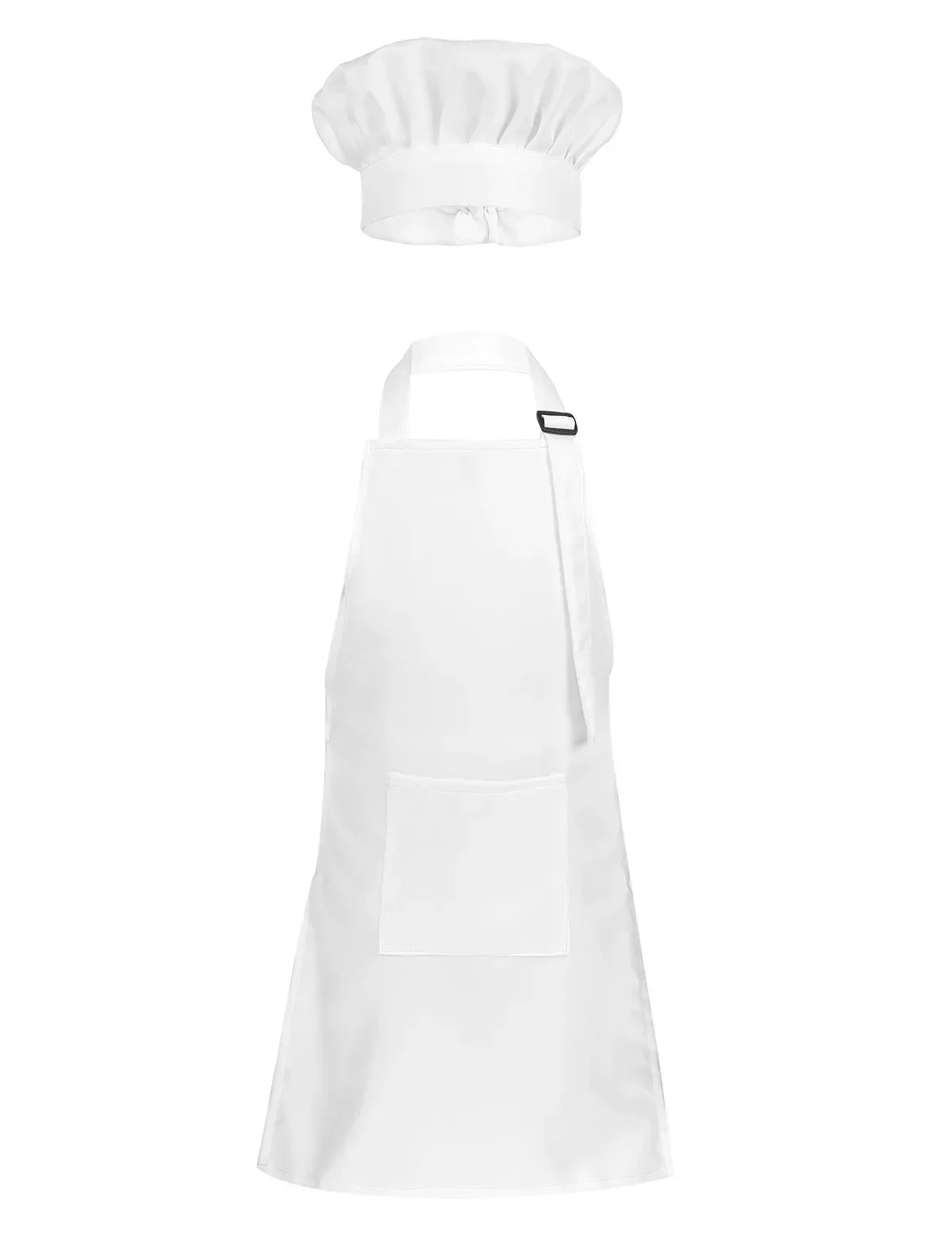 Child Kids Adjustable Apron and Chef Hat Set