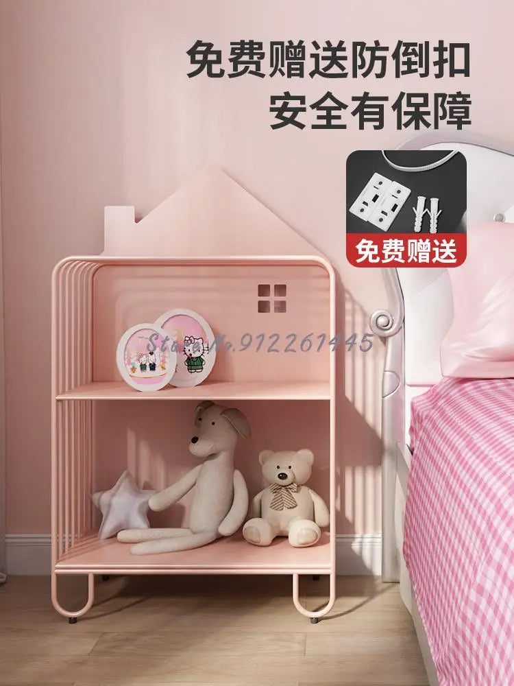 Children's Bookshelf Storage Integrated Floor Small Baby Picture